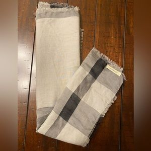 Burberry Giant Check Gauze Scarf